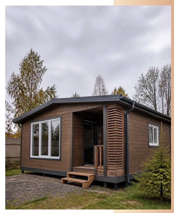 Утепленные дачные домики в Владимире по цене от 186750 р. | БытовкаПрофи-Вдм